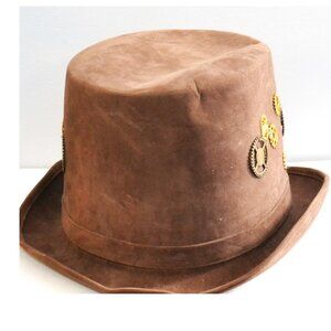 Spirit Of Halloween Steampunk Hat With Gears Decor Costume Halloween